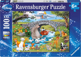Puzzle Ravensburger para niños - 10947 Animal Friends Family - Puzzle de Disney para niños mayores de 6 años, con 100 piezas en formato XXL Puzzle Naty Shop Título predeterminado