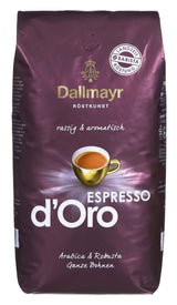 Espresso d'Oro en grano entero 8x 1000g (8000g) - café con sabor fuerte