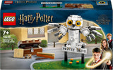 LEGO Harry Potter Hedwig en Privet Drive 4 Set de búho de juguete para niños, figura de animal para construir con maleta de Hogwarts, pequeño regalo para niños, niñas y todos los fans a partir de 7 años 76425 Juegos de construcción Besuche den LEGO-Store