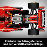 LEGO Technic Ferrari SF-24 F1 Race Car - Maqueta de coche para adultos - Set coleccionable de Fórmula 1 - Motor V6, caja de cambios, dirección y DRS en escala 1:8 - Regalo para los amantes de los deportes de motor y los coches de carreras 42207 Juegos de construcción Beuche den LEGO-Store