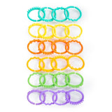 Bright Starts, Oball, eslabones de conexión de cadena para cochecito, muchos eslabones, plegable, fácil de colocar, fácil de limpiar, perfecto para viajes Bebe Toys Naty Shop Título predeterminado