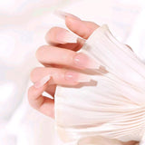 20 tabletas adhesivas para uñas de gelatina, almohadillas adhesivas transparentes y fuertes de doble cara, impermeables, reutilizables, para presionar en las uñas, juego de manicura DIY, accesorios para uñas
