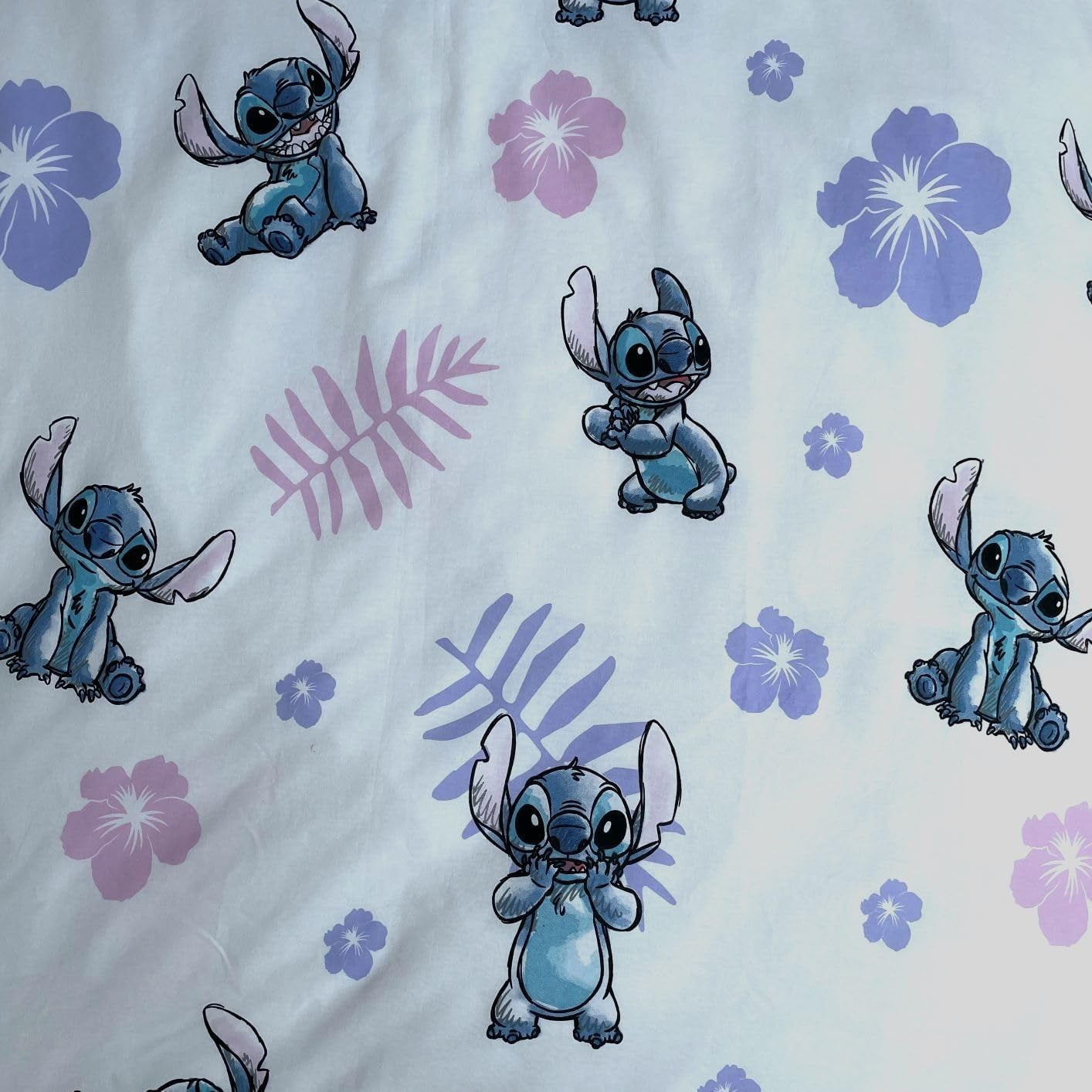 Ropa de cama infantil reversible Lilo & Stitch, 100% algodón Ropa de cama - infantil Naty Shop