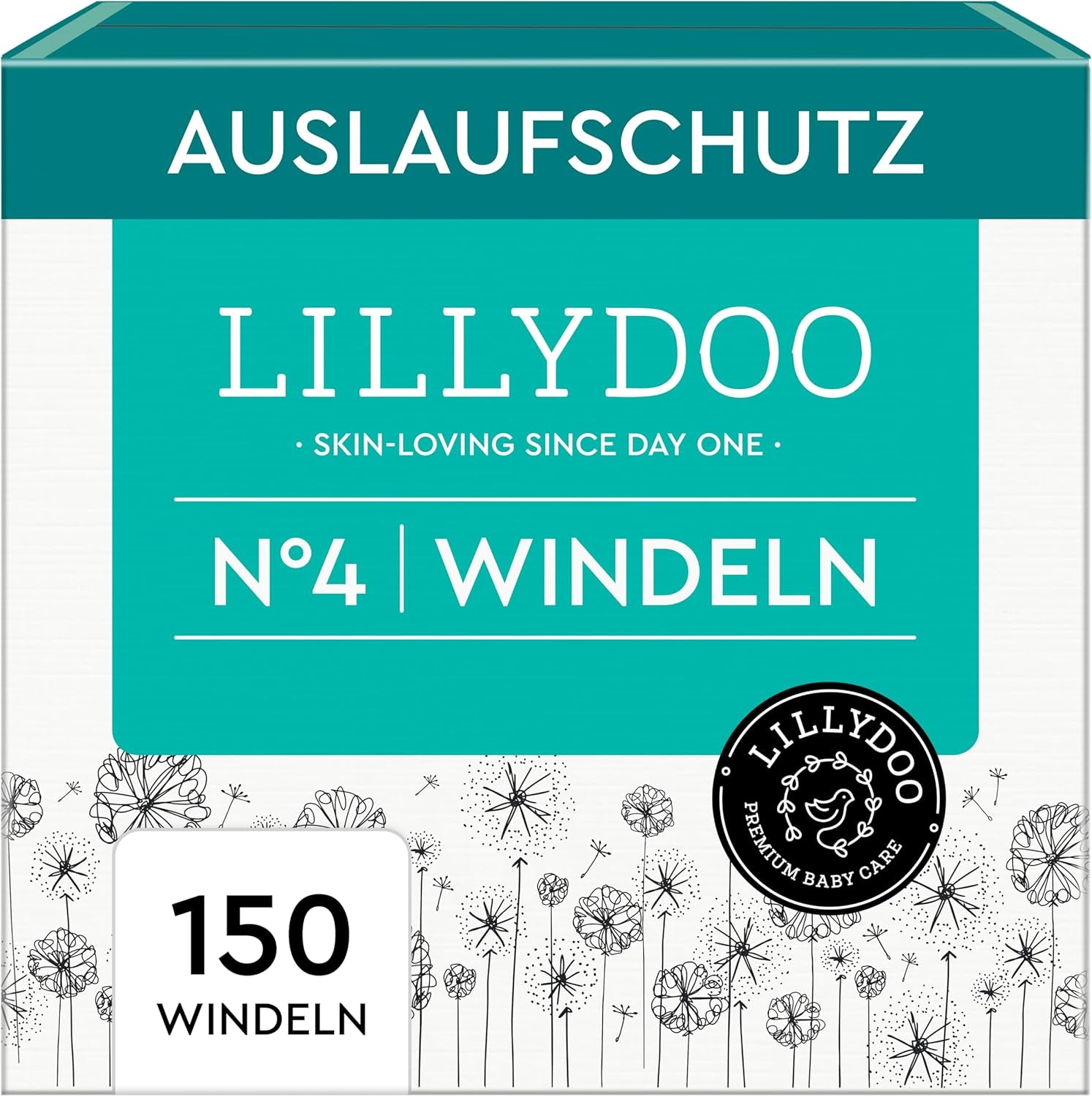 LILLYDOO Pañales para Bebé Respetuosos con la Piel - Tamaño 3 (6-10 kg), 29 Piezas, Protección Confiable contra Fugas, Suaves, Sin Fragancia y Sin Loción para Pieles Sensibles, Dermatológicamente Probados
