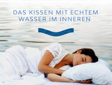 Mediflow 5201 Almohada De Agua Original En Paquete Doble 40X80Cm, Blanco, 2 Piezas (1 Paquete) Naty Shop Almohadas Estándar