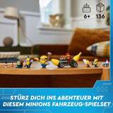 LEGO I - Simplemente Incorregible 4 Minions y la Máquina de Plátanos Set de juego para I - Minions de juguete simplemente incorregibles 4 Regalo creativo para niños y niñas de 6 años 75580 Juegos de construcción Beuche den LEGO-Store
