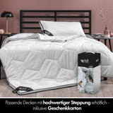 Almohada 80X80 Cm - diseño 2 en 1 - almohada en almohada - almohada grande para dormir transpirable y lavable y 100% vegana - 2 almohadas 3 opciones - almohada con relleno de 600G y 1200G Naty Shop almohadas estándar