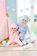 Annabell Muñeca blanda Little Annabell de 36cm, con cuerpo de tela y ojos somnolientos, 36cm, 709870 Zapf Creation