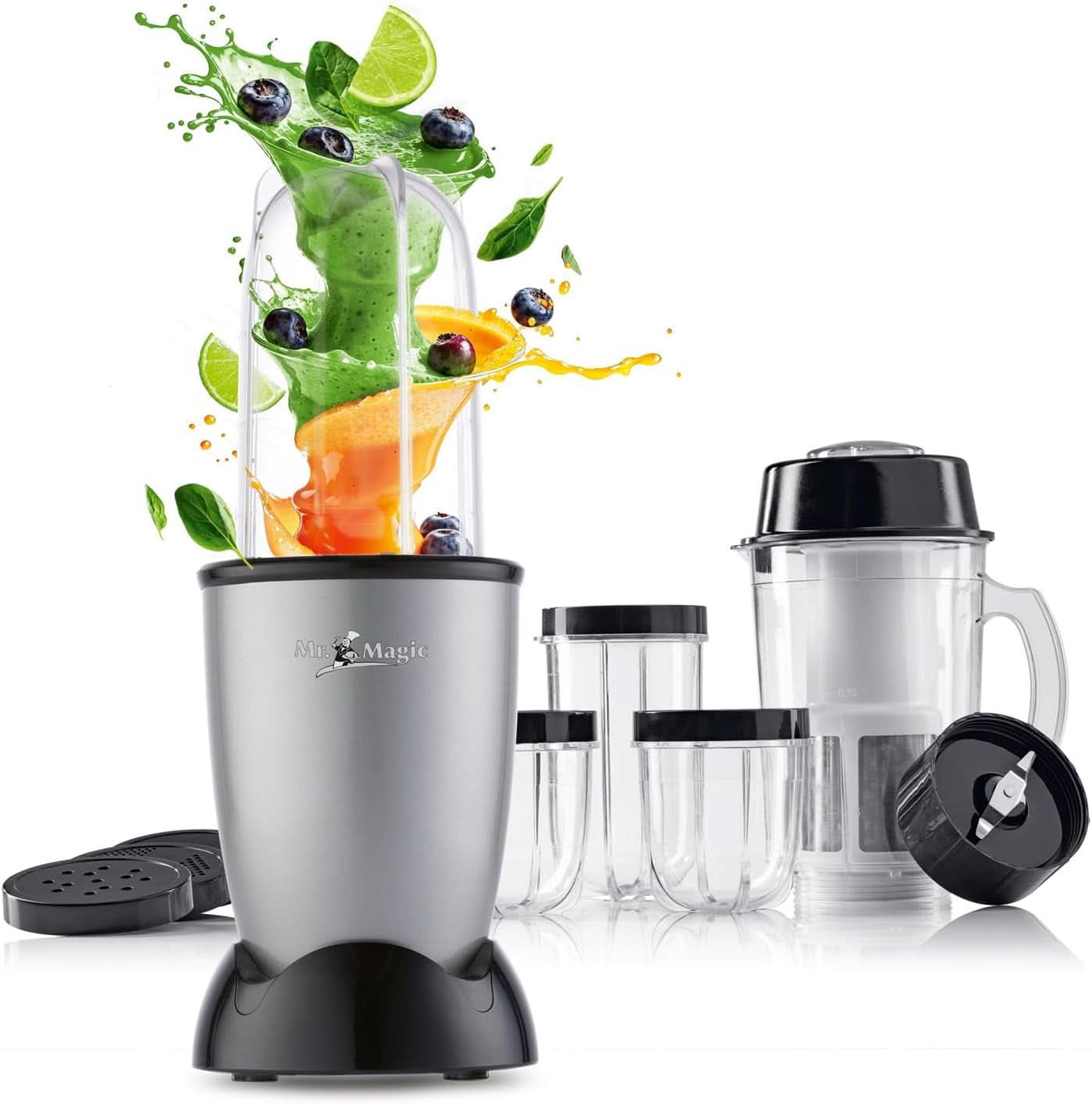 Batidora, Batidora Gourmetmaxx Mr Magic con paquete de accesorios Xxl Naty Shop