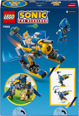 LEGO Sonic the Hedgehog Ciclón vs. Metal Sonic - Juguete coleccionable Mechs con 2 minifiguras de videojuegos - Idea de regalo para niños y niñas a partir de 8 años y aficionados a los juegos adolescentes 77002 Juegos de construcción Besuche den LEGO-Store