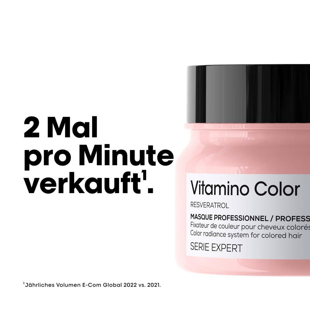 L'Oréal Professionnel Serie Expert Vitamino Color Mask Tamaño Viaje Naty Shop mascarilla capilar