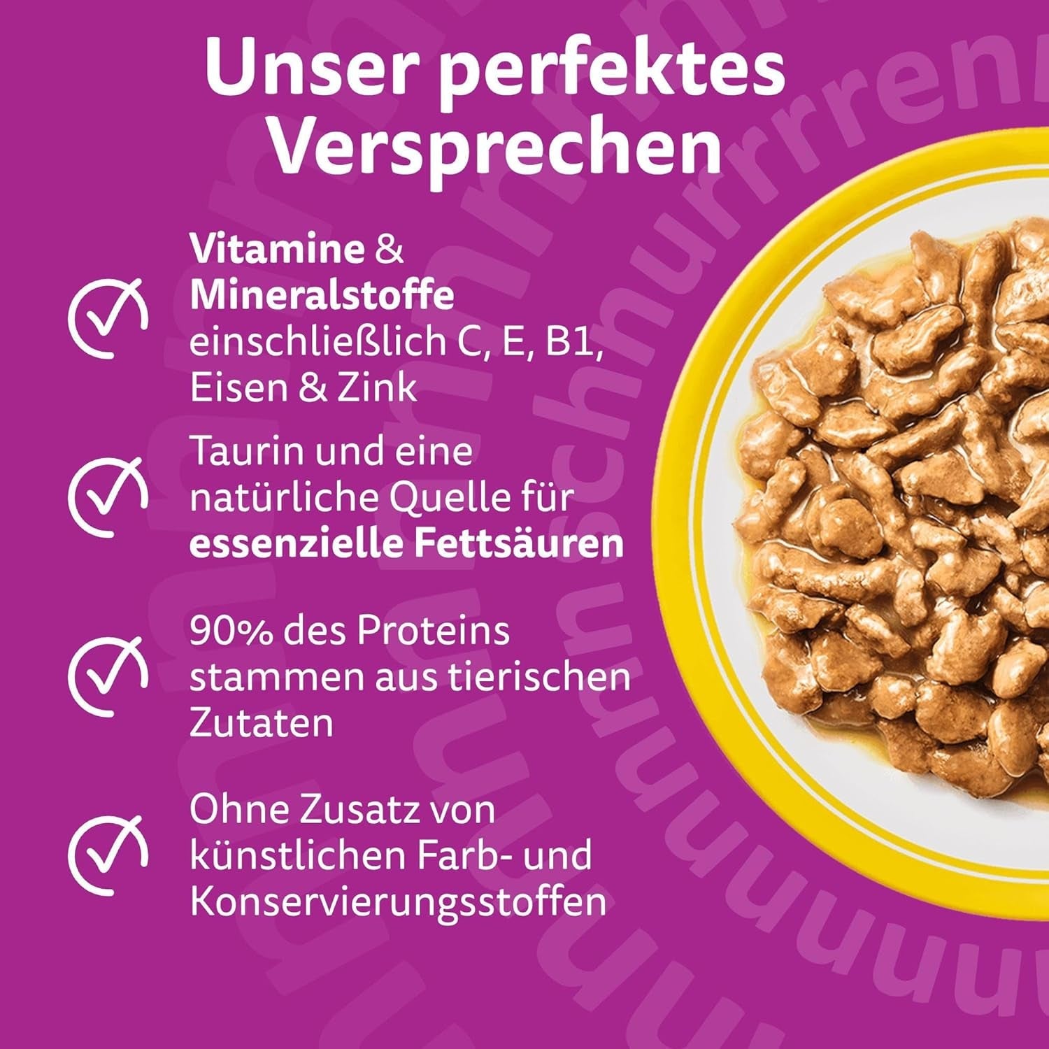 Whiskas 7+ Comida Húmeda para Gatos Selección de Aves en Salsa 24 x 85 g (2 Packs) - Comida húmeda de alta calidad a partir de 7 años en 48 bolsitas para servir