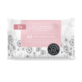 LILLYDOO Toallitas húmedas verdes, 600 unidades (10 x 60), toallitas 100 % libres de plástico, resistentes a desgarros, sin fragancia, suave y natural, limpieza suave para pieles sensibles, dermatológicamente probadas