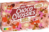 Scorțișoară Nestlé, fulgi ușori și crocanți și migdale crocante acoperite cu o glazură albă care se topește în gură și aromă de scorțișoară, pachet de 4 (2 x 75g fiecare)