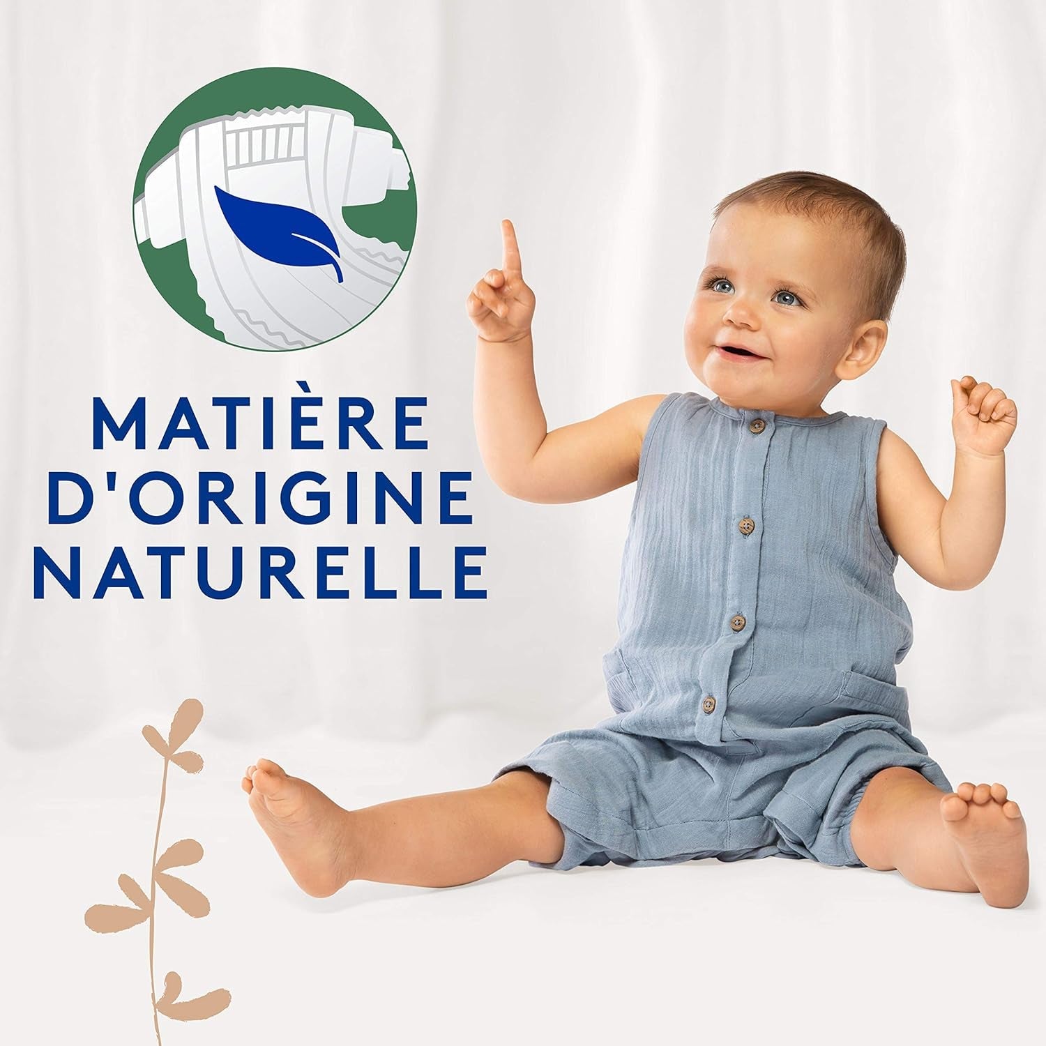 Douceur Naturelle – Pañales talla 3 (5-9 kg) pack 1 mes – 172 pañales