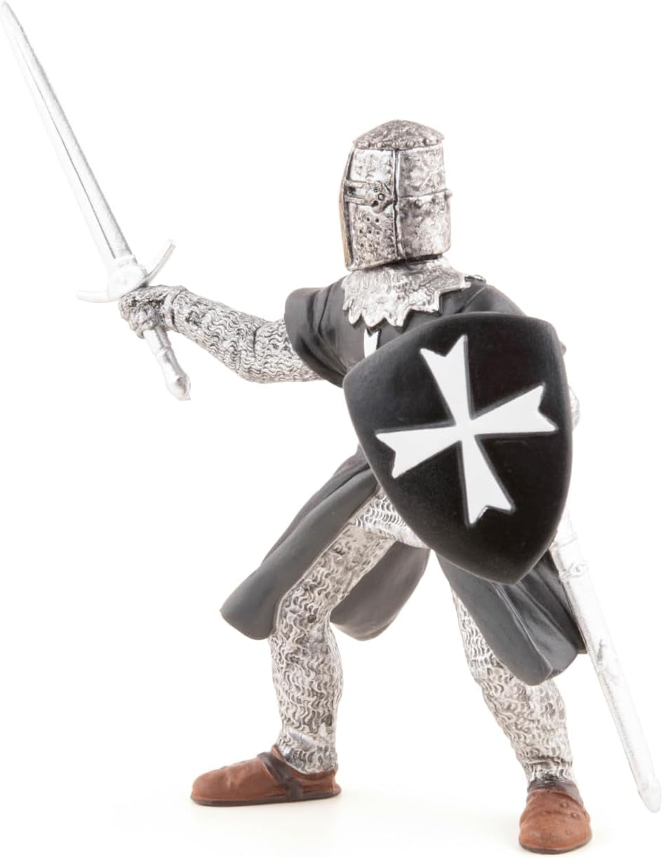 Papo -Pintado a mano - Figuras -Medieval-Fantasía - Caballeros de San Juan con espada-39938-Coleccionables-Para niños - Apto para niños y niñas - A partir de 3 años Figuras de acción Naty Shop