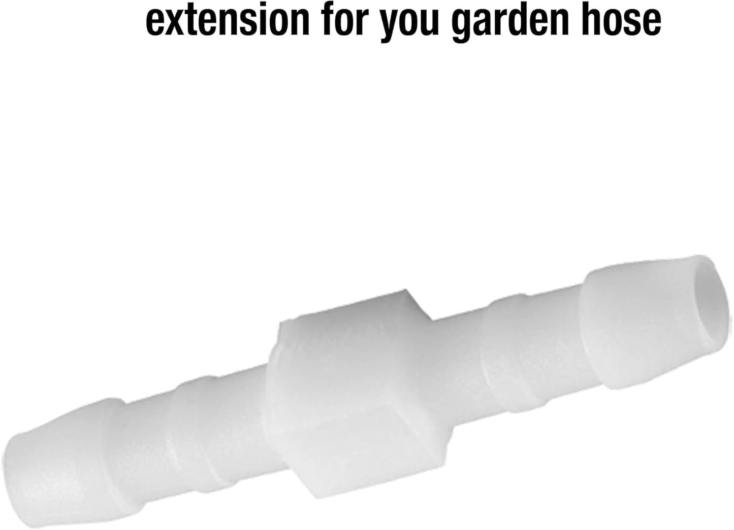 Conector de manguera Gardena: Accesorio de plástico para reparar mangueras/extender mangueras de 10 mm (7293-20)