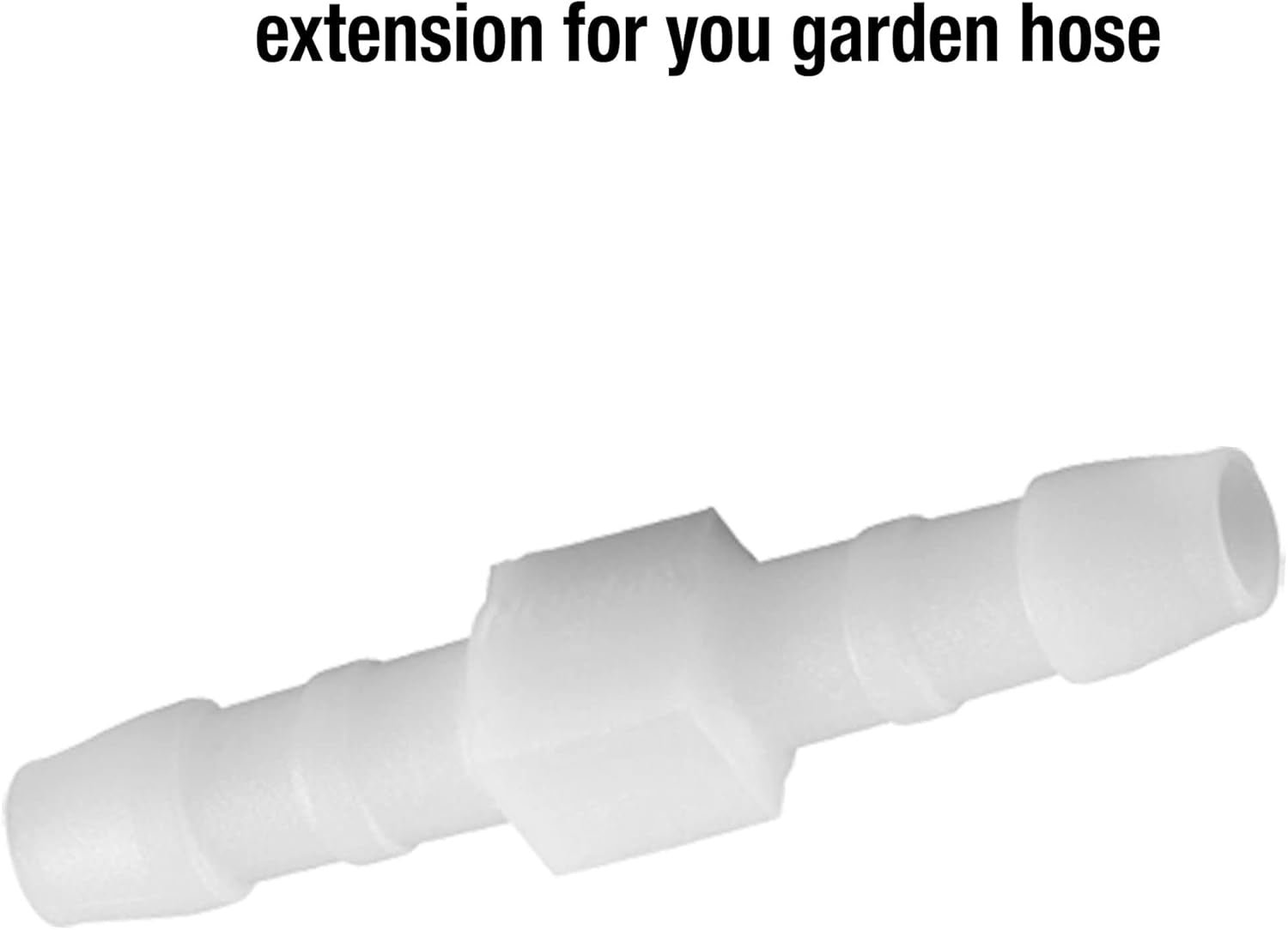 Conector de manguera Gardena: Accesorio de plástico para reparar mangueras/extender mangueras de 10 mm (7293-20)