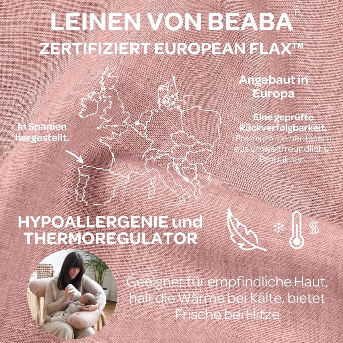 BÉABA, Big Flopsy, almohada multifuncional para lactancia Accesorios Alimentación y Lactancia Tienda Bebe Naty