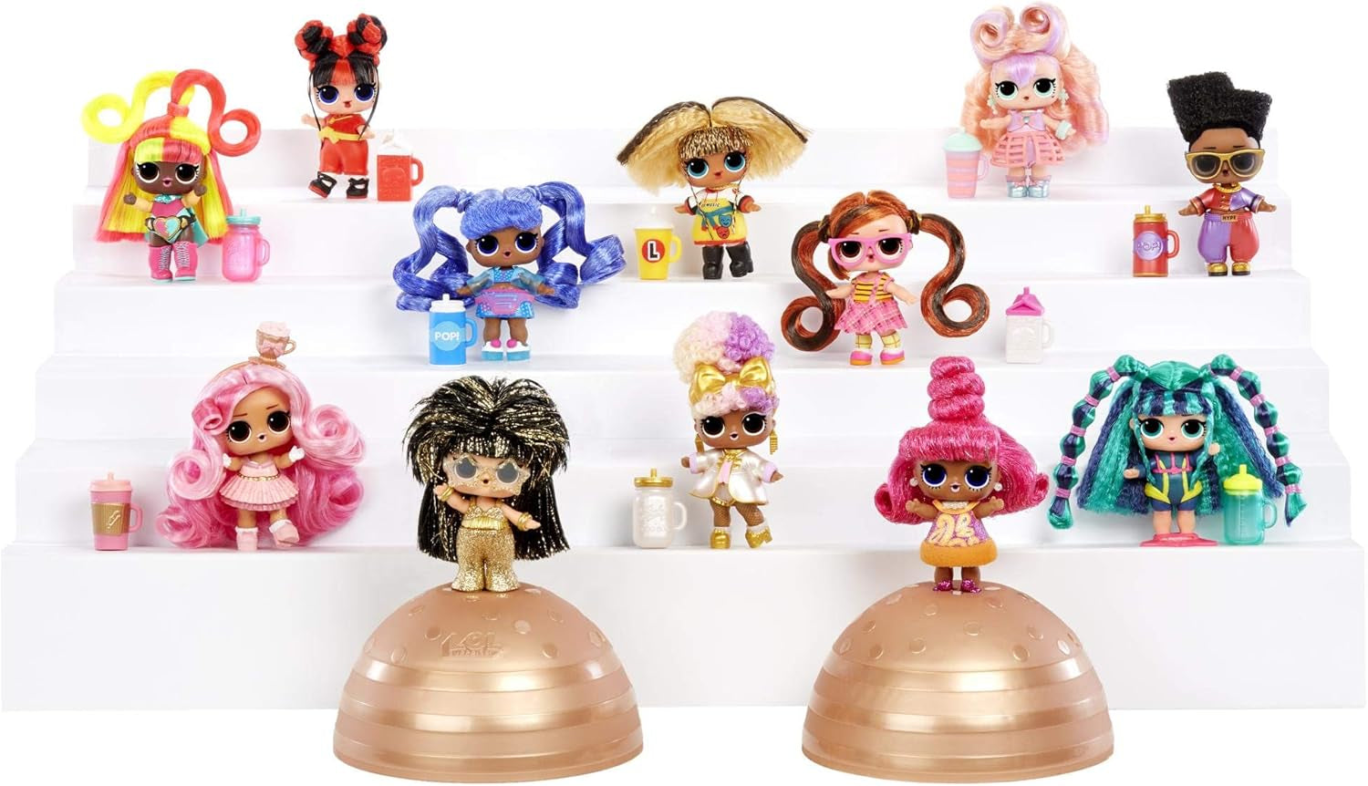 Muñecas Coleccionables LOL Surprise para Niñas - Con 15 sorpresas y peinados diferentes - Muñecas #Hairvibes