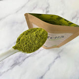 Cupplement Matcha 90 gramos orgánico - Té verde en polvo de la más alta calidad - Sin batidor ni alambre de bambú - Culunario - Set para principiantes - Latte - Batidor - Japón - Polvo - Té - Alambre - Bolsa - Batido