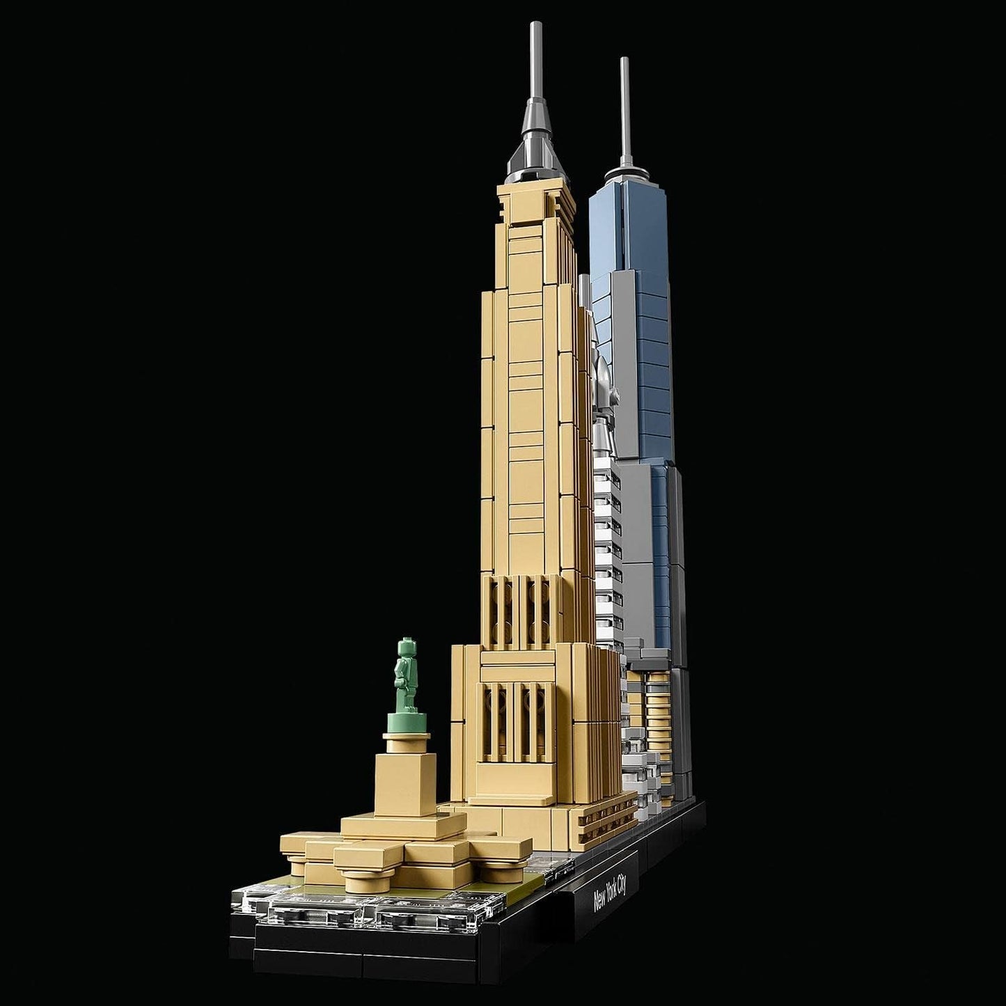 LEGO Architecture Set de la Ciudad de Nueva York, Kit de Modelo Skyline con World Trade Center y Estatua de la Libertad, Manualidades para Adultos, Decoraciones para el hogar y la Oficina, Regalos para Mujeres y Hombres 21028 Juegos de construcción Besuche den LEGO-Store