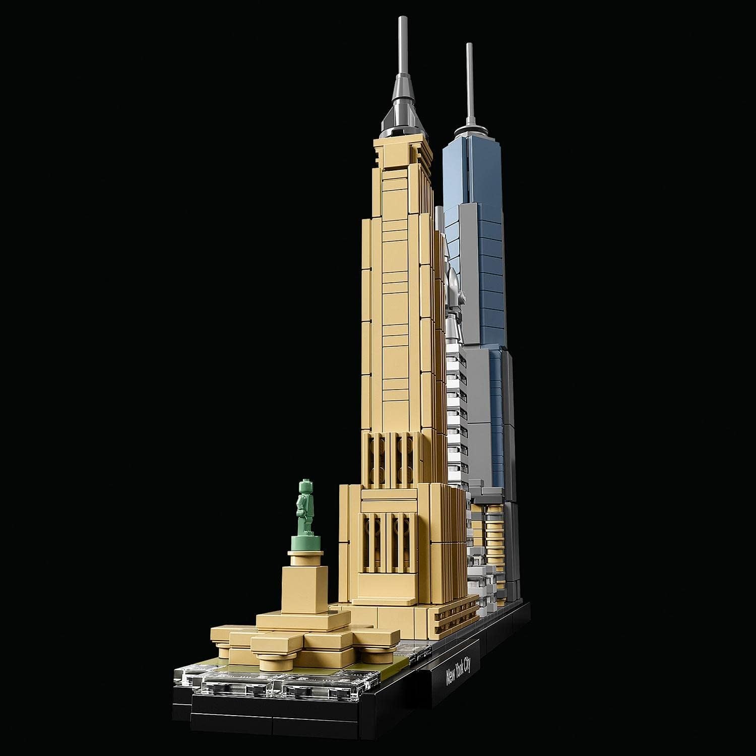 LEGO Architecture Set de la Ciudad de Nueva York, Kit de Modelo Skyline con World Trade Center y Estatua de la Libertad, Manualidades para Adultos, Decoraciones para el hogar y la Oficina, Regalos para Mujeres y Hombres 21028 Juegos de construcción Besuche den LEGO-Store
