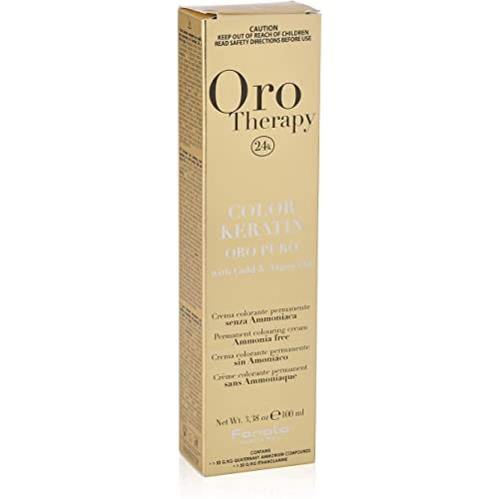 Fanola Oro Therapy Color Keratina 5.0 100ml Tinte para el cabello Naty Shop 7.14 Avellana
