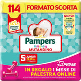 Pampers Baby Dry Pants y pañales Fit Prime Maxi, talla 138, talla 4 (8-15 kg), 1 mes gratis online en el gimnasio