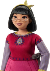 Mattel Disney Wish Dahlia of Rosas Muñeca y accesorios, muñeca de moda articulada, HPX24