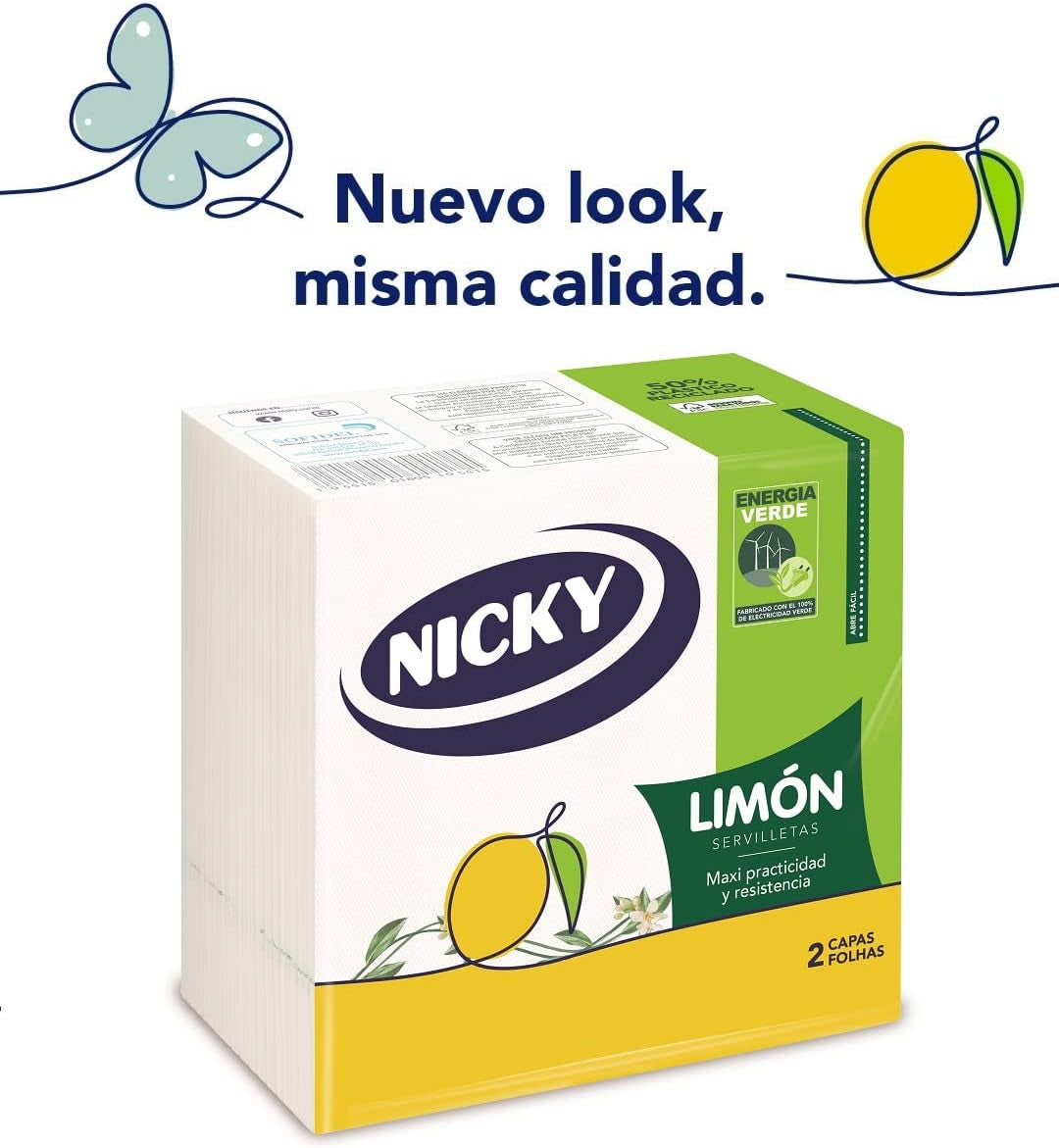 Atender. Maxi Limón 2 Capas