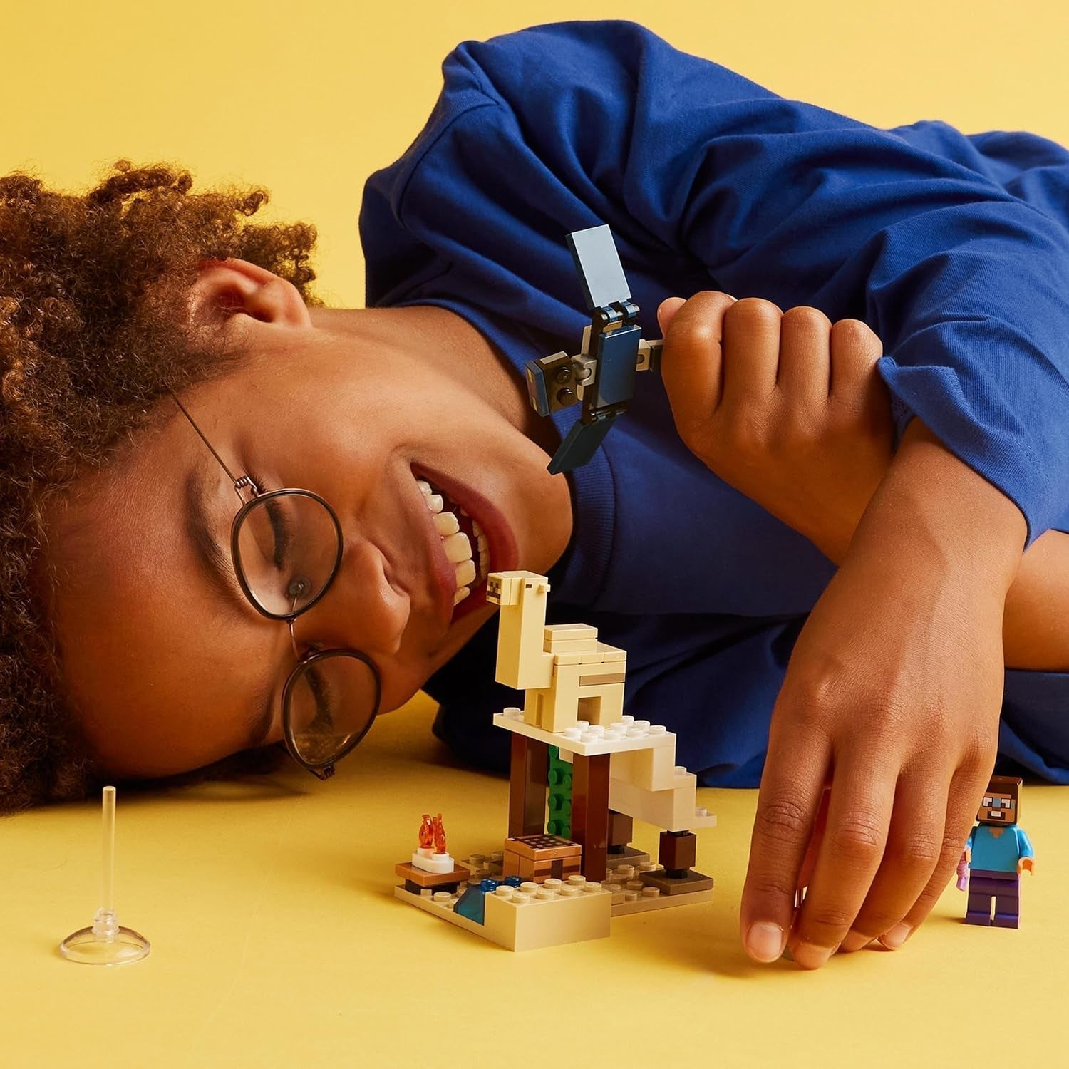 LEGO Minecraft Steve's Desert Expedition, set de videojuego para niños y niñas, bioma con Steve, casa, figuritas y juguete Camel, regalo gamer para niños a partir de 6 años 21251 Juegos de construcción Besuche den LEGO-Store