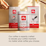 illy, Kaffee E.S.E. Pads Einzeldosis CLASSICO, 100% Arábica con Noten von Orangenblüten und Jasmin, Sanfter Gesmack und Süßer Nachgeschmack, 1 paquete con 18 cápsulas compostierbaren
