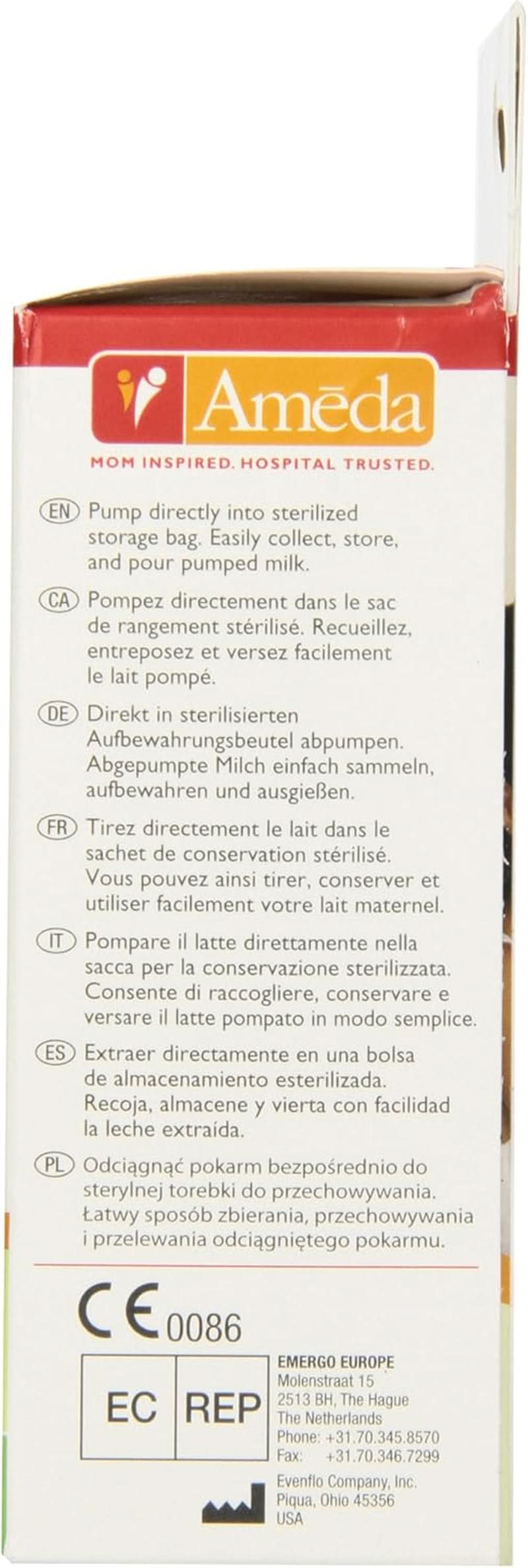 Bolsas para leche materna - 40 piezas Alimentación y Accesorios Lactancia Tienda Bebe Naty