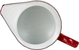910550 – Taza de leche roja, sirve 0,50 litros.