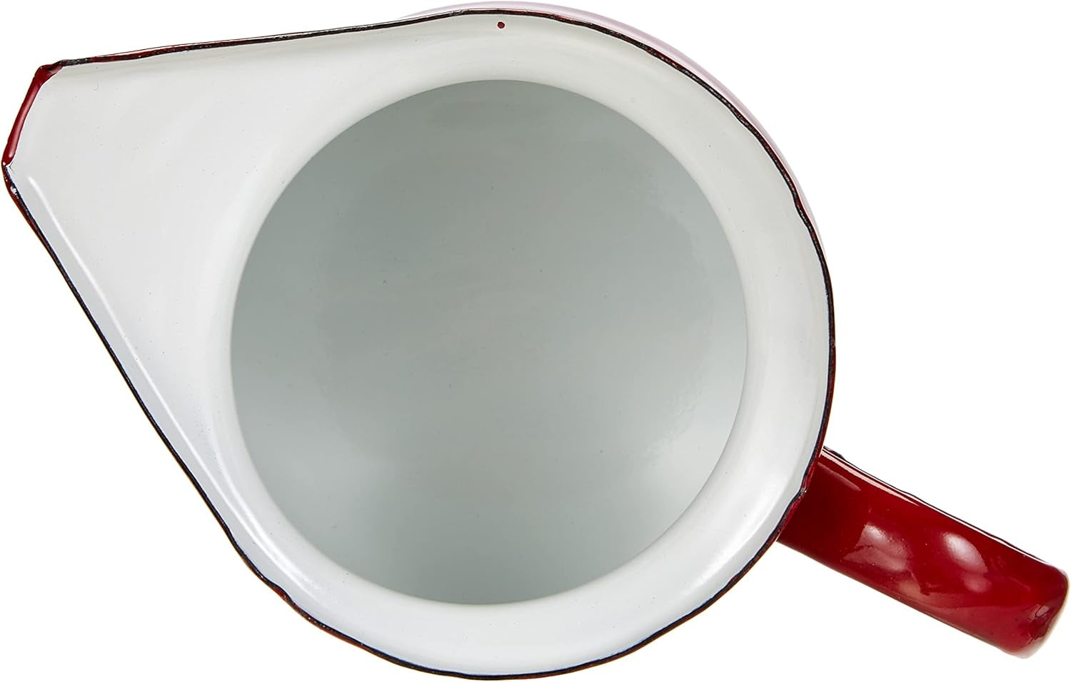 910550 – Taza de leche roja, sirve 0,50 litros.