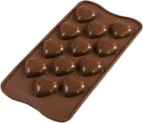 Silikomart 199384, Molde Chocolate 3D Llama Cocina Naty Shop Corazones