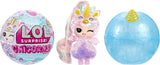 Jajaja ¡Sorpresa! Unicorns Tots: incluye 1 muñeco con cuerpo transparente y efecto lámpara de lava, empaque blindado, 8 muñecos coleccionables con 2 mezclas de colores, para edades de 4 años en adelante