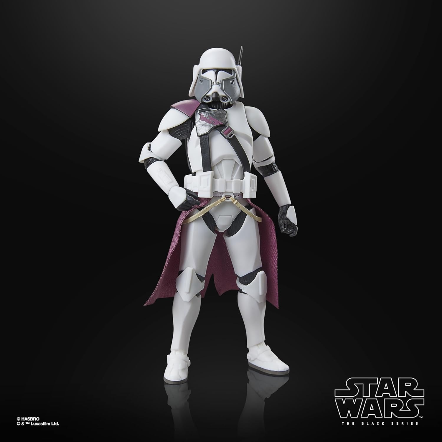 Star Wars Black Series Clone Commander Bacara, Star Wars: Ahsoka Figura coleccionable premium (15 cm) Figuras de acción Naty Shop