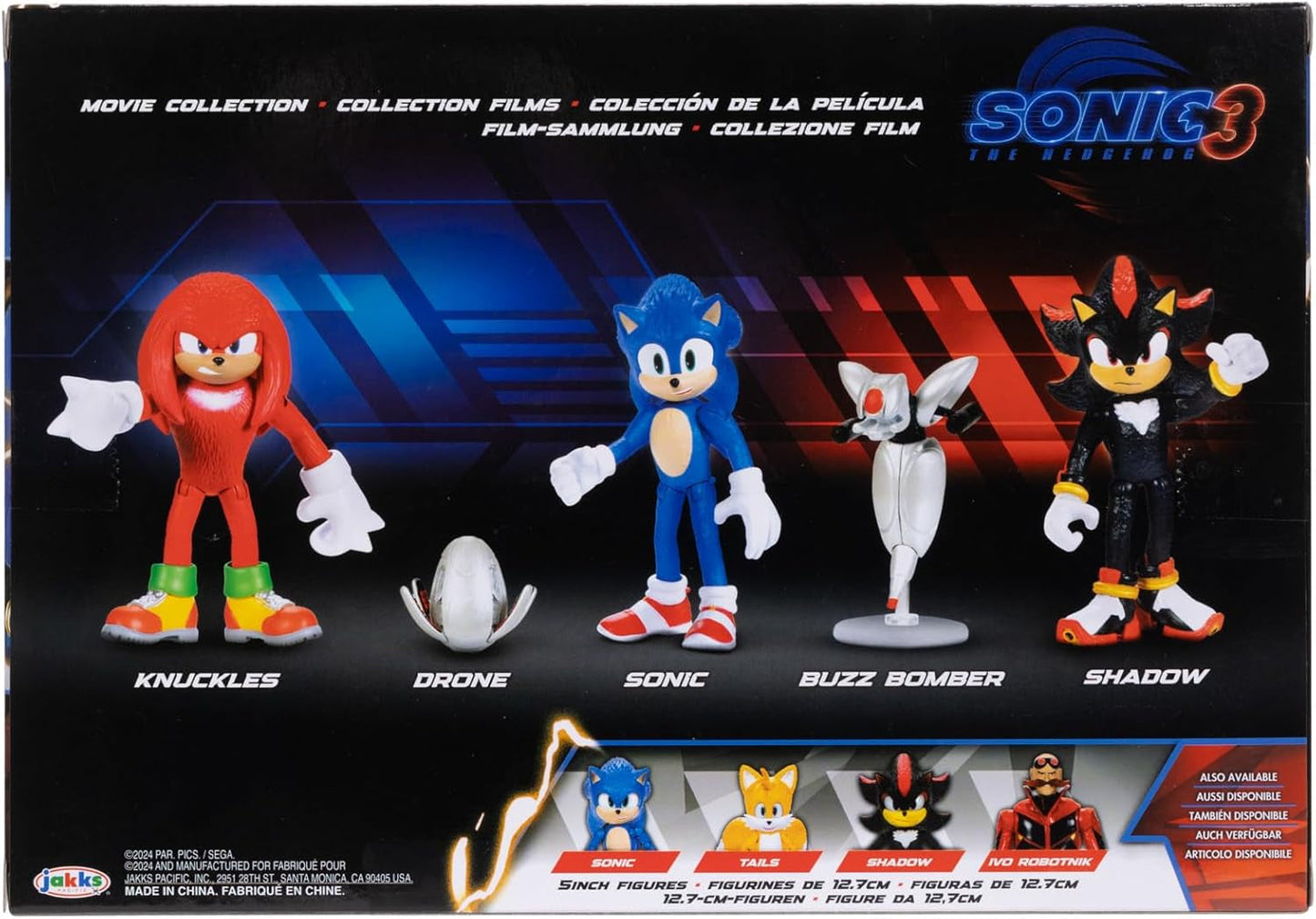 Sonic 3 Película 6 Cm Figuras De Acción Multipack Figuras De Acción Naty Shop