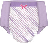 Huggies DryNites Pañales nocturnos para mojar la cama para niñas de 13 a aproximadamente 17 años (48-60 kg) 33 unidades (3 x 11) Paquete mensual gigante Calzoncillos de pañales XL