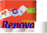 Papel higiénico Renova, 7 paquetes de 9 rollos - 63 rollos en total