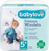 Pañales Premium Active Plus talla 5+, Junior Plus 13-27 kg, 1 x 34 uds.