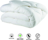 Blanrève Cthalvd011420 Funda nórdica Hollofil Allerban algodón cálido blanco 140 X 200 cm Edredones y colchas Naty Shop