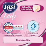 LADY Pants 48 Pantalones Desechables para Incontinencia Urinaria Absorbencia Talla Grande S para Mujer 48 Piezas