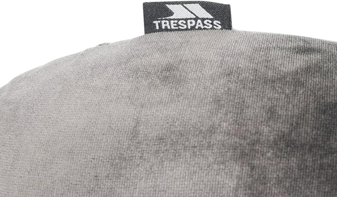 Trespass Memow Almohada viscoelástica para el cuello con funda desenfundable, gris Each Almohadas ortopédicas cervicales Naty Shop