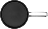 WMF Mini sartén pequeña con tapa 18 cm, Cromargan en acero inoxidable pulido, inducción Ollas y Sartenes Naty Shop