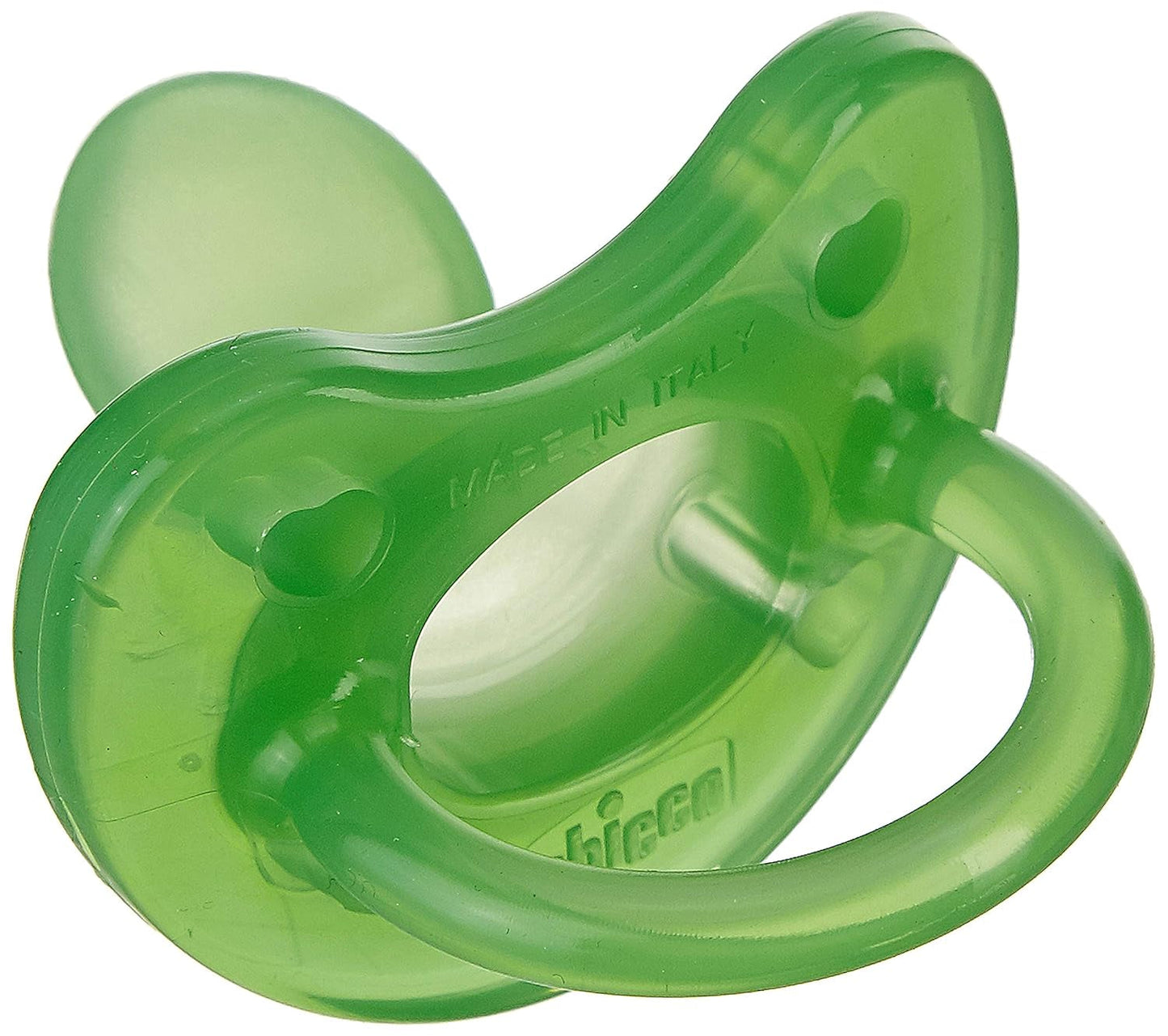 Chupete Chicco "Physio Soft", 12 meses+, silicona, una pieza, colores variados