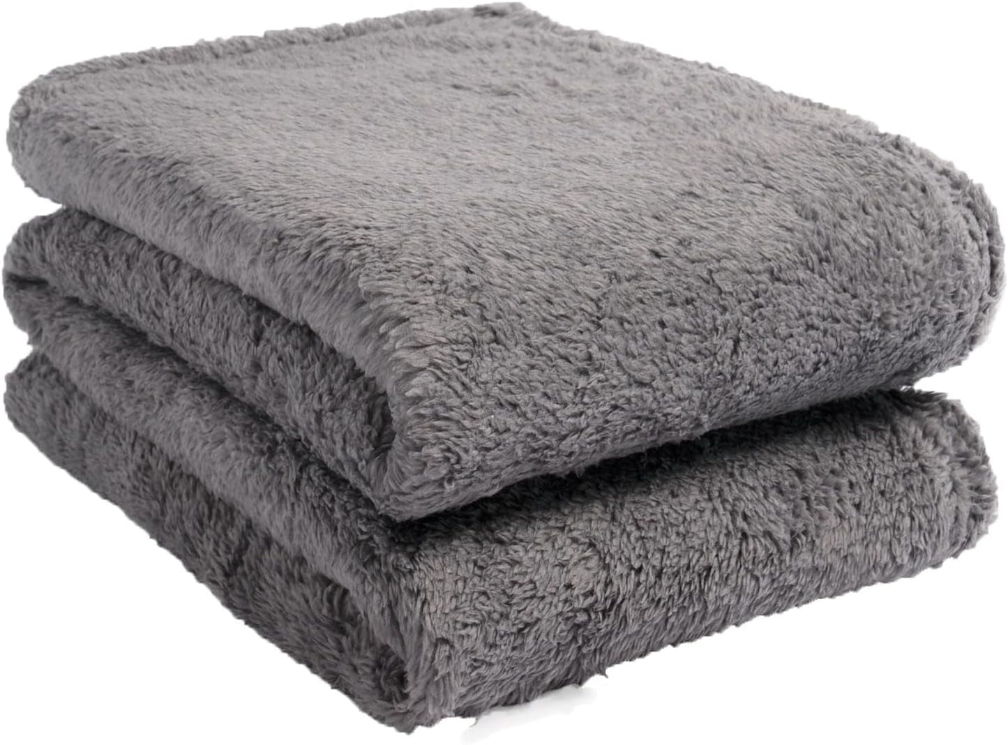 Brentford's Teddy - Manta polar para cama grande, felpa, muy suave, cálida, para sofá cama, color negro - 150 x 200 cm Camas y mantas Besuche den Brentfords-Store gris carbón 200 x 240 cm