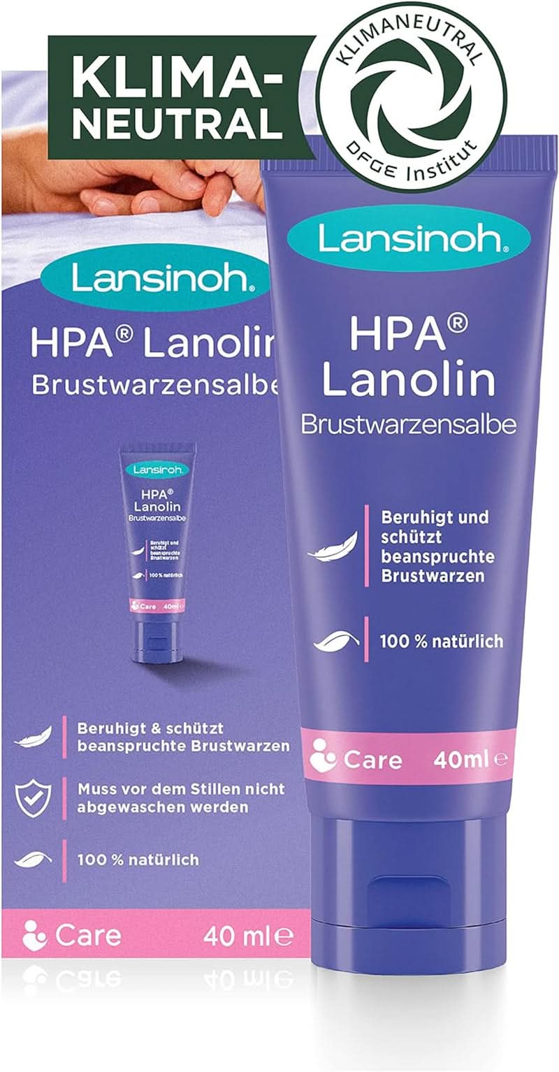 Lansinoh HPA Pomada de Lanolina para pezones, 40 ml Cosmética y Belleza Naty Shop